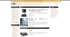 Desktop Screenshot of dina-pesaje.com